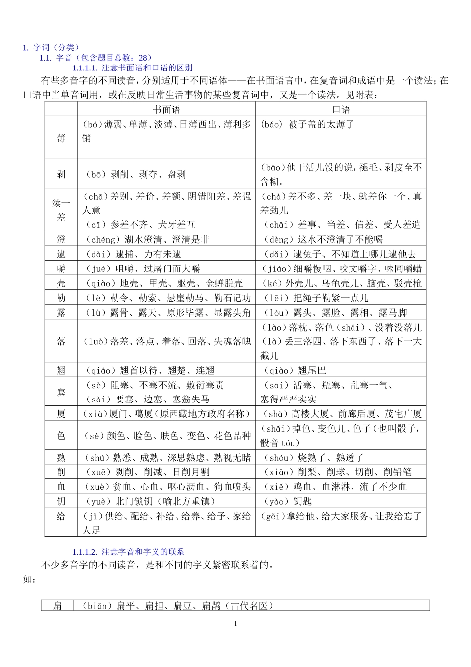 语文_高考语文知识点全集_侧重语法基础知识_128页(1).doc_第1页