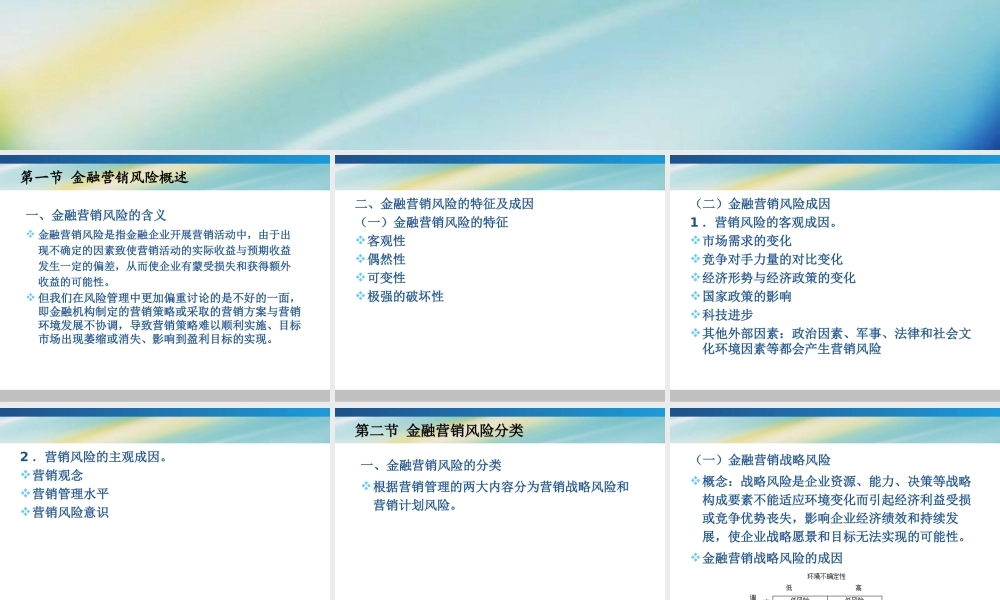 第12章 金融营销风险与控制.ppt