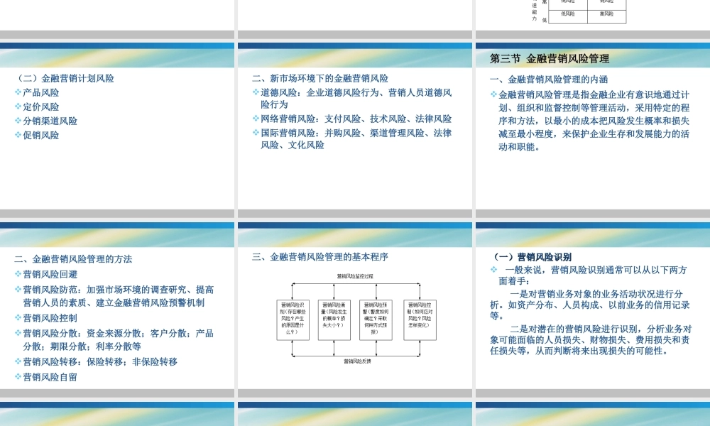 第12章 金融营销风险与控制.ppt