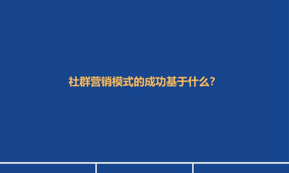 社群营销方案执行指导.pptx