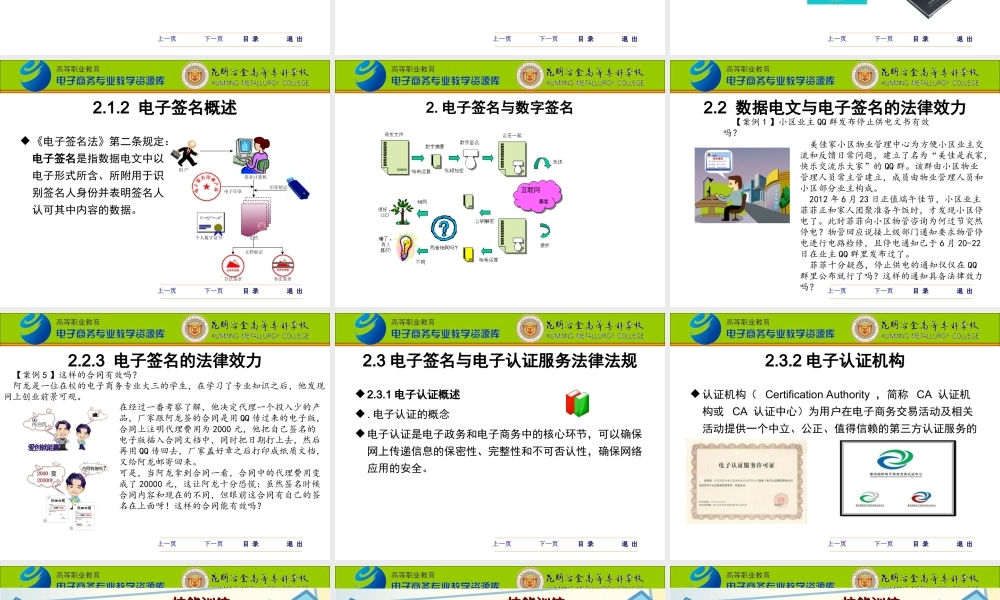 FGP02第2章电子签名法与电子认证服务法律制度.ppt