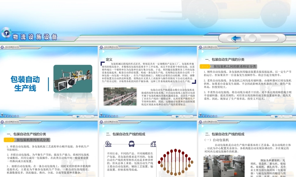 包装自动生产线.ppt