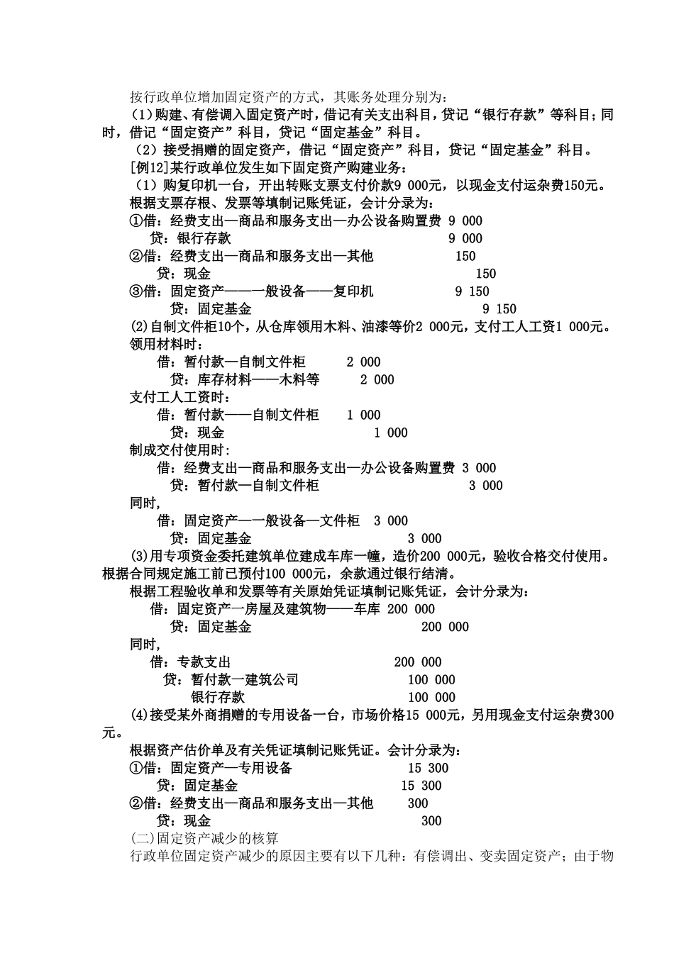 按行政单位增加固定资产的方式.doc_第1页