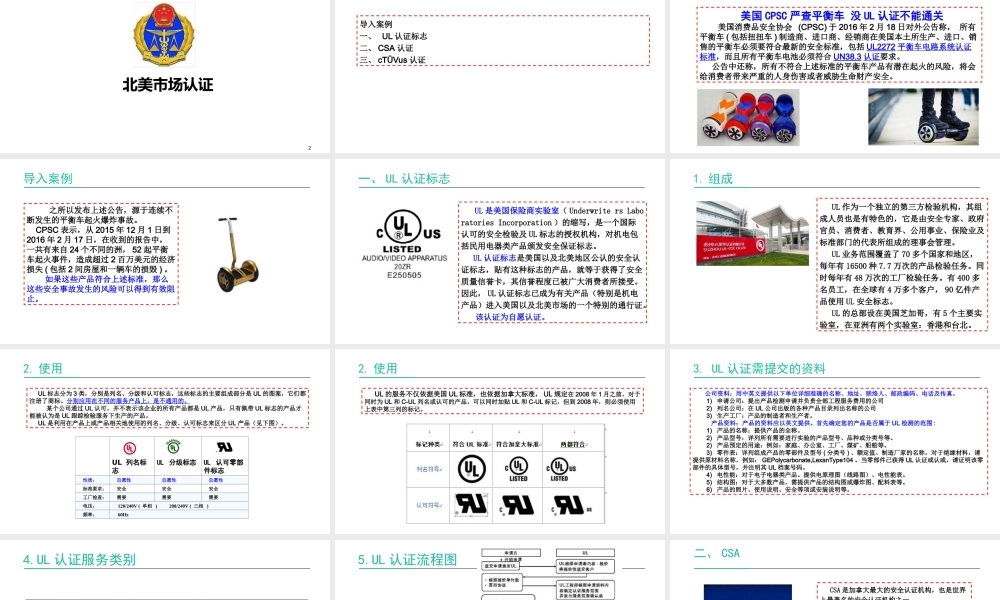 北美市场认证.ppt