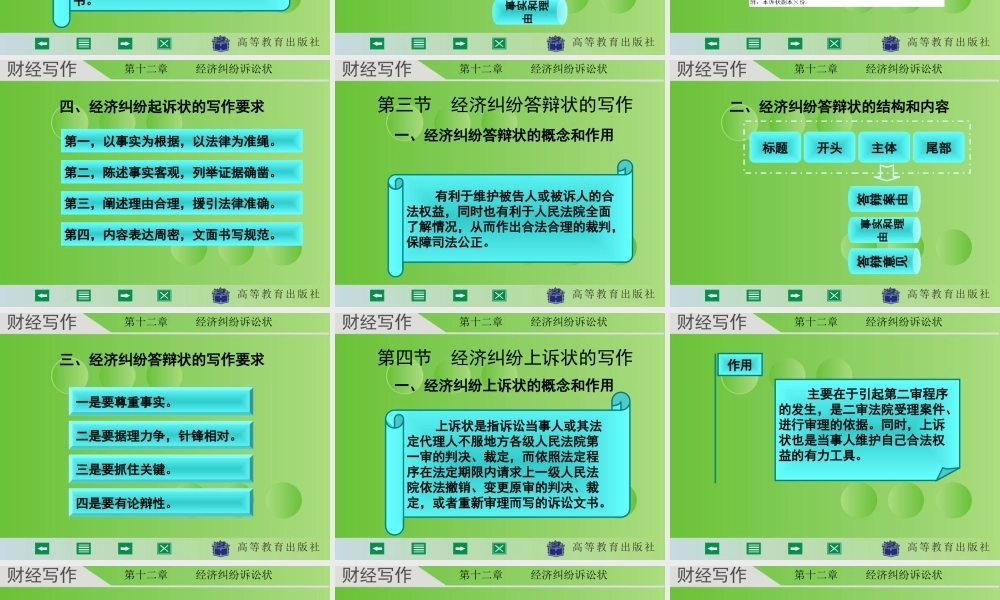 财经写作 第十二章 杨润辉.ppt