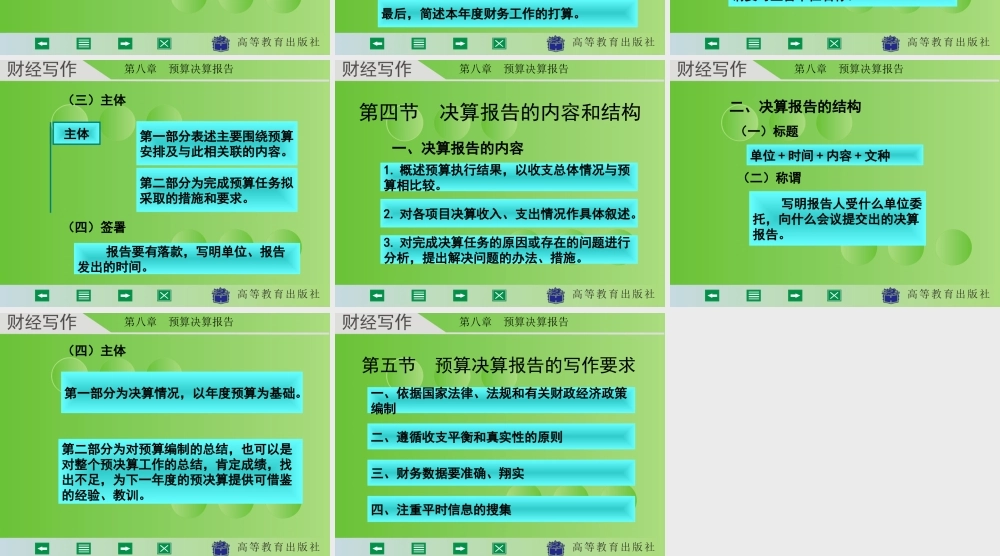 财经写作 第八章 杨润辉.ppt