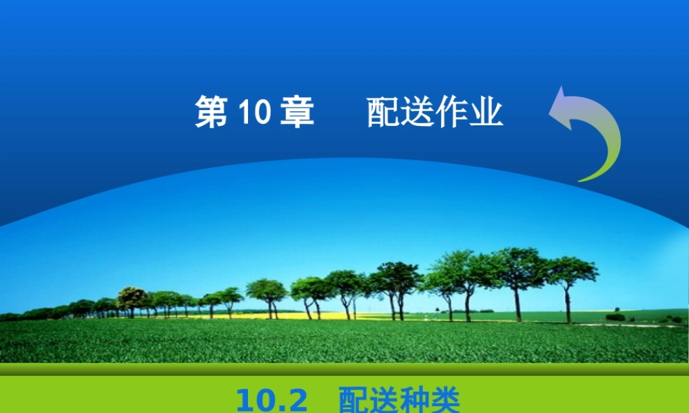仓储与配送-10.2ppt.ppt