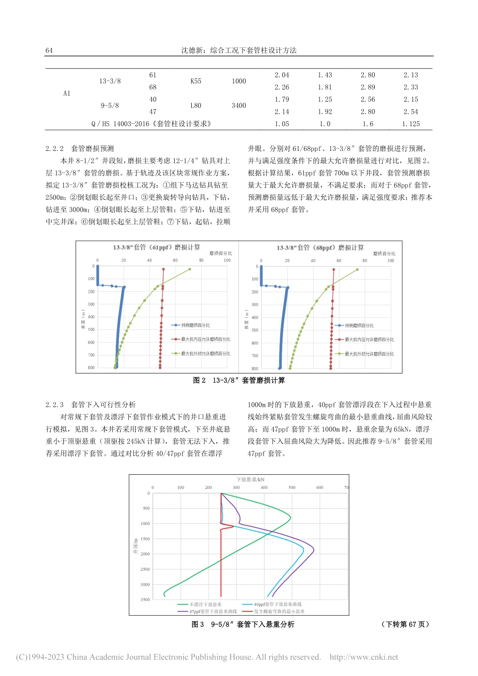 综合工况下套管柱设计方法_沈德新.pdf_第3页