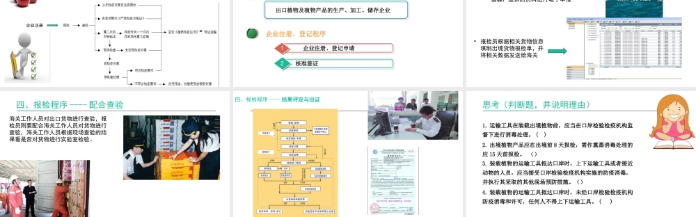 出境植物及植物产品的报检程序.pptx