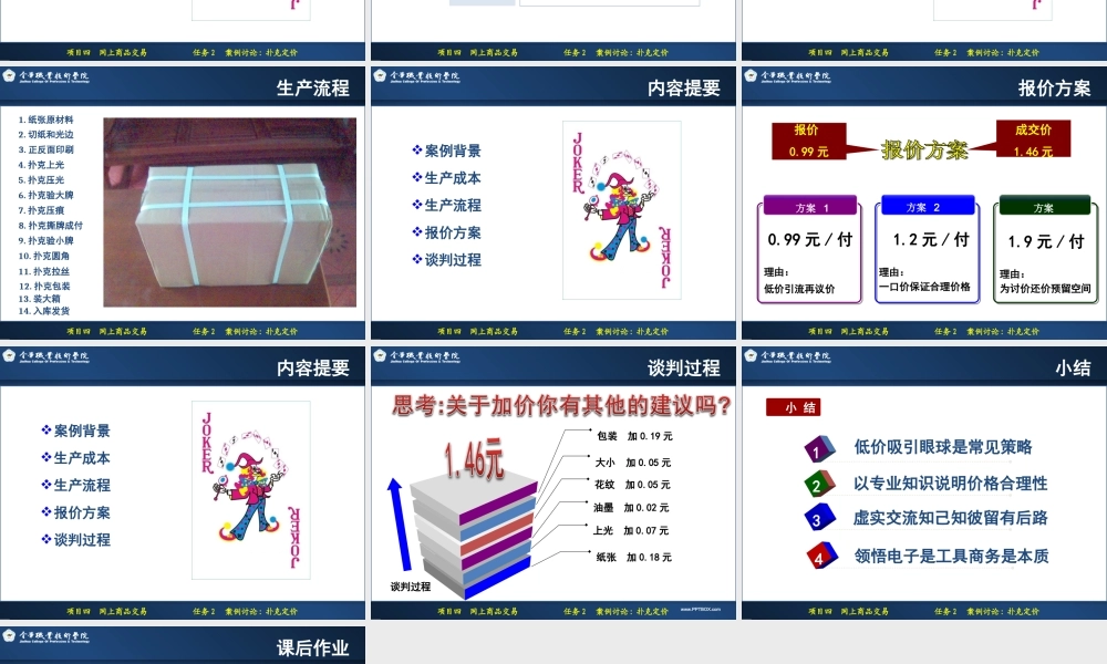 4.2 案例讨论：扑克定价.ppt