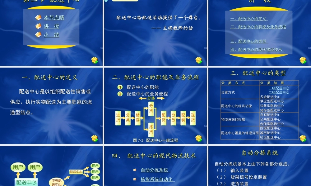 07第七章 商品配送和流通加工.ppt