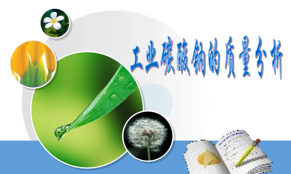 3-工业碳酸钠中铁含量测定.ppt