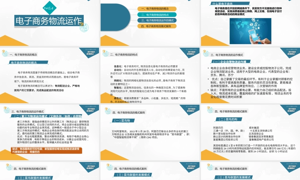 5.4电子商务物流运作.pptx