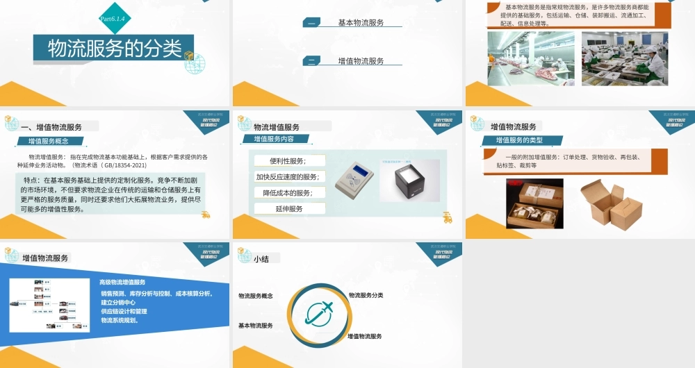 6.1.4物流服务的分类.pptx