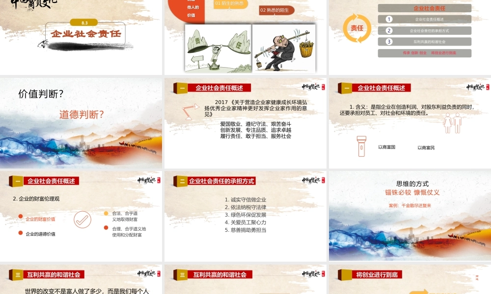 8.3《中国商贸文化》企业社会责任.pptx