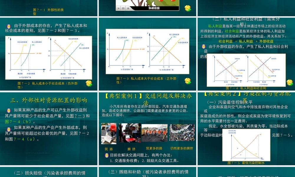 07第七章 外部性、公共物品与政府.ppt