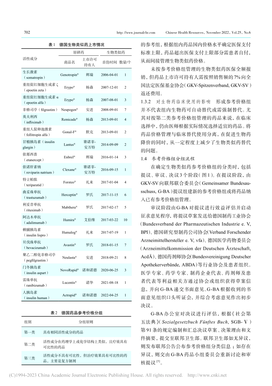 德国生物类似药参考价格组形成机制_王欣悦.pdf_第2页