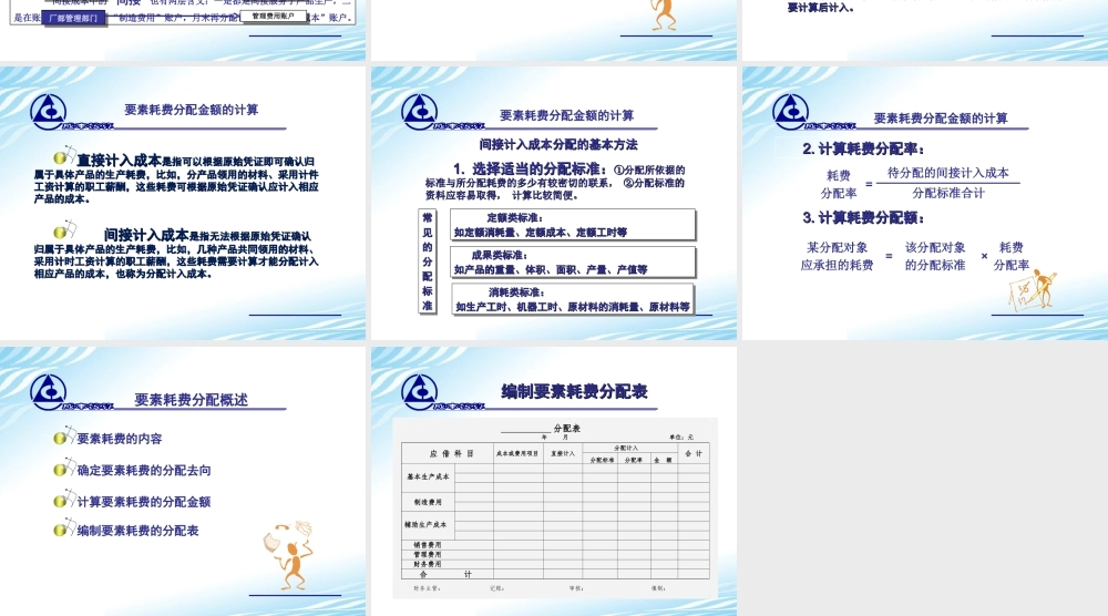 4.要素耗费分配概述.ppt