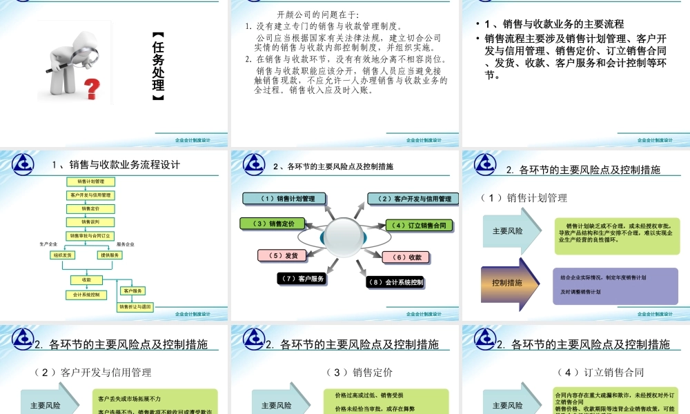 3.4销售与收款业务制度设计..ppt