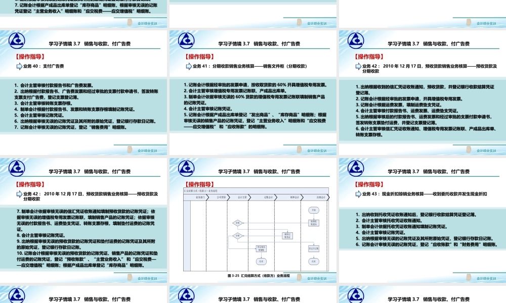 3.7 销售与收款、付广告费..ppt