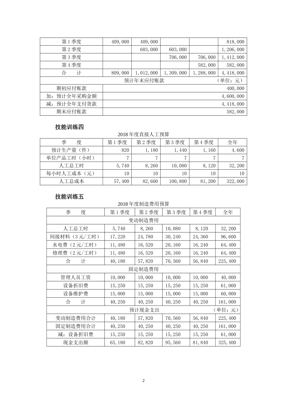 0917技能训练参考答案--定稿(1).doc_第2页