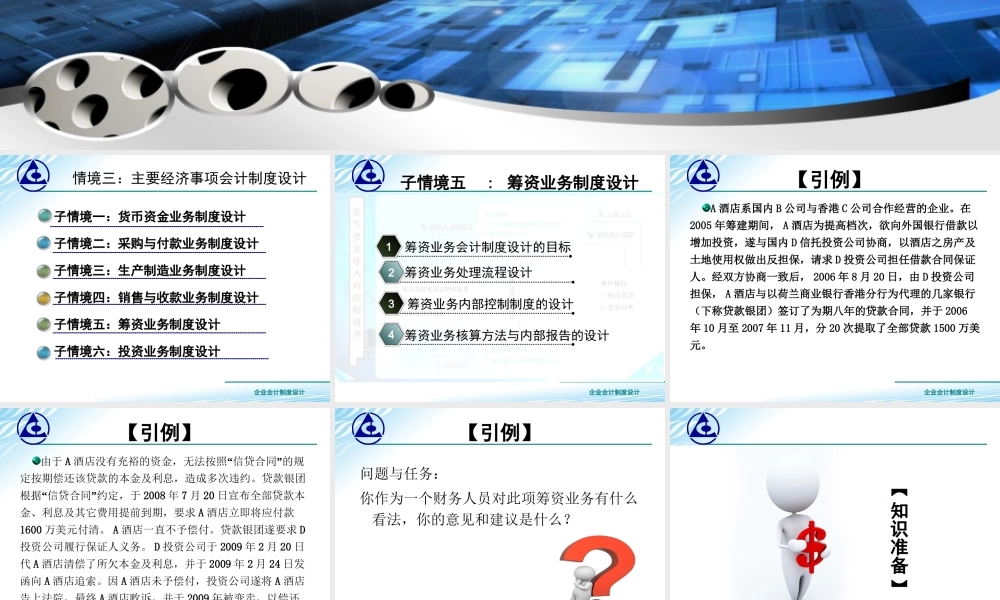 3.5筹资业务制度设计..ppt