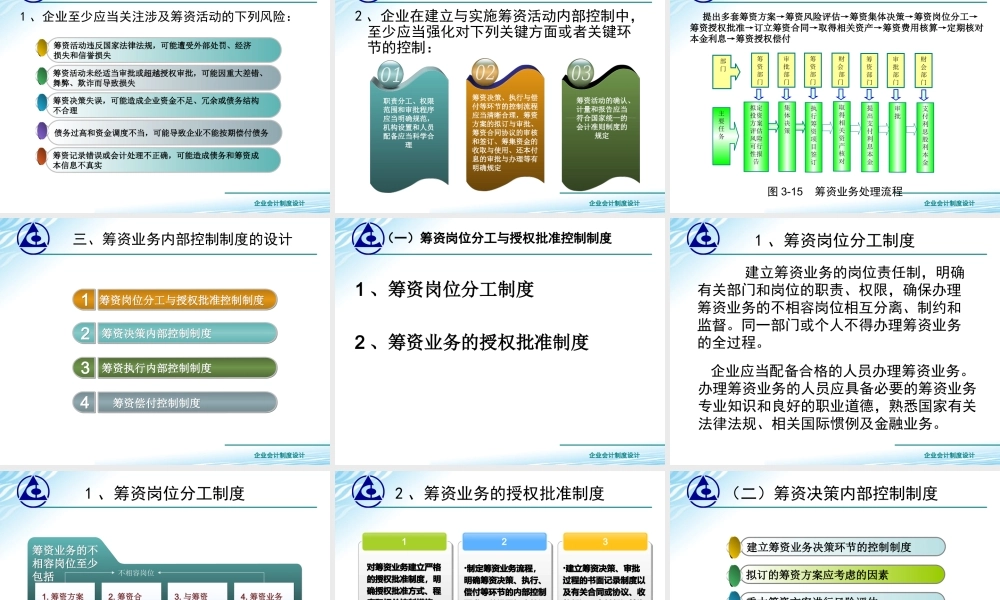 3.5筹资业务制度设计..ppt
