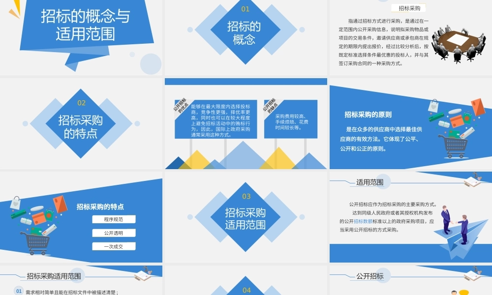 4.1.1公开招标的概念与适用范围.pptx