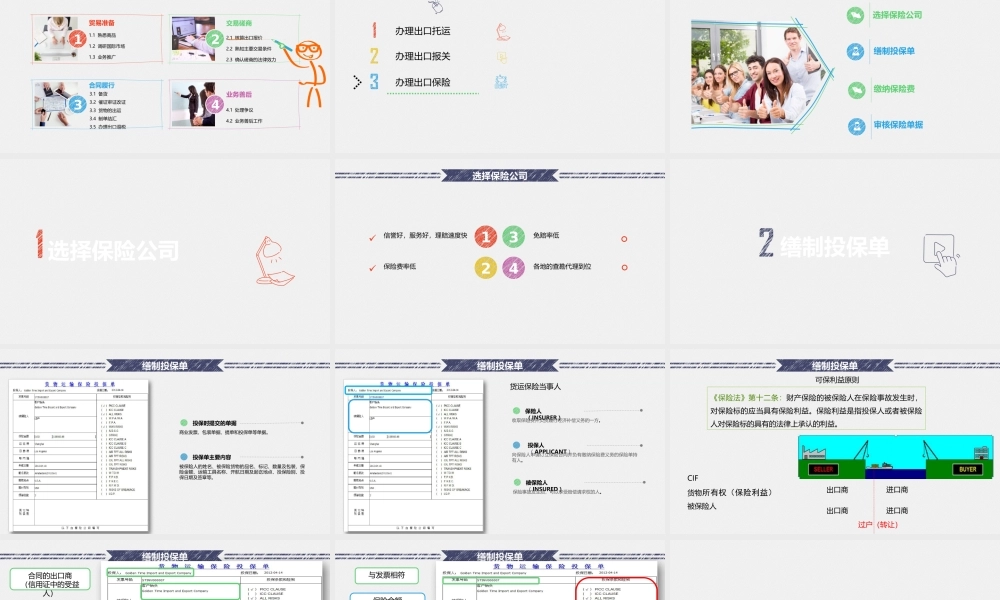 3.3.3办理出口保险-章静.pptx