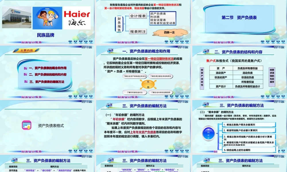 132章资产负债表2.ppt