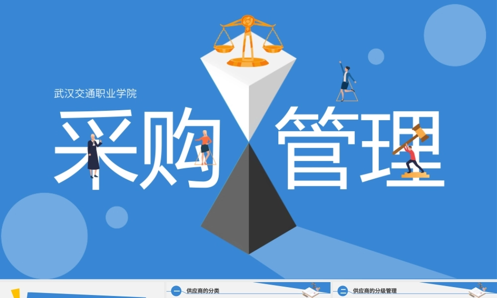 8.2供应商管理以及供应商关系管理.pptx
