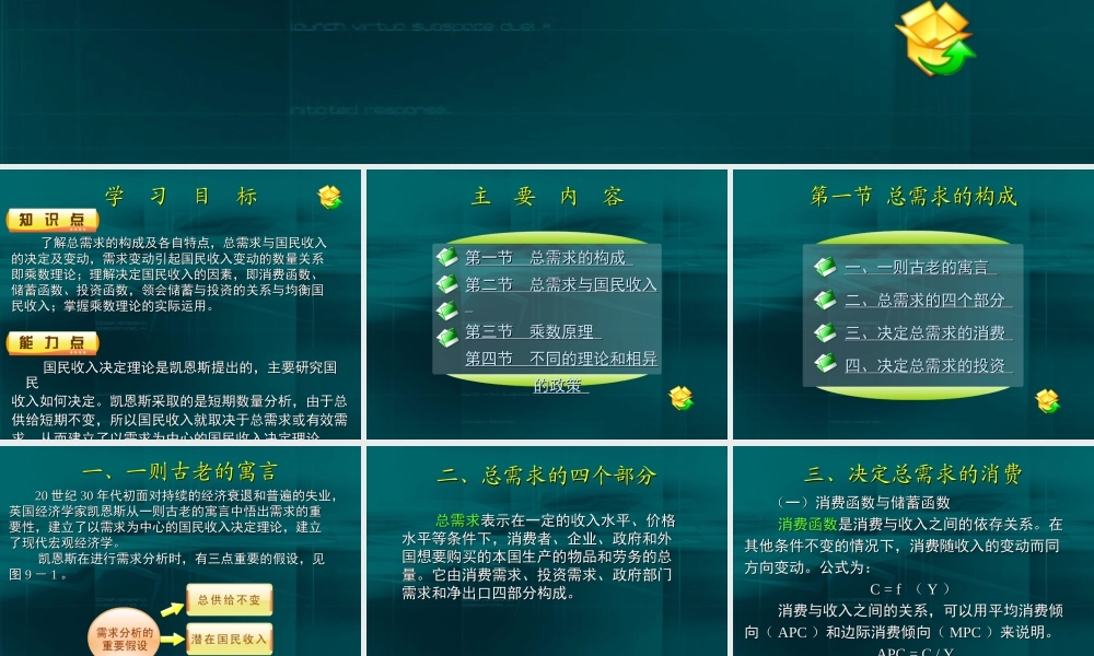 09第九章 凯恩斯的国民收入决定.ppt