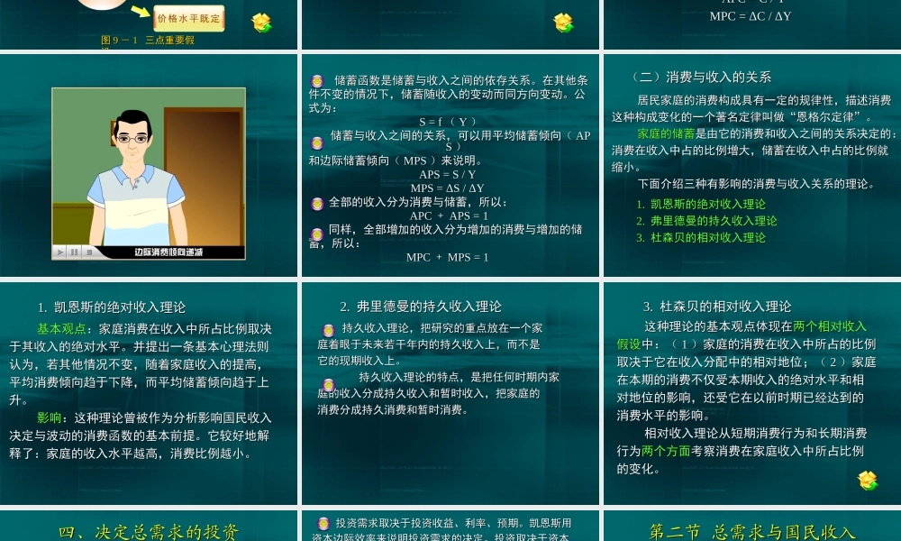 09第九章 凯恩斯的国民收入决定.ppt