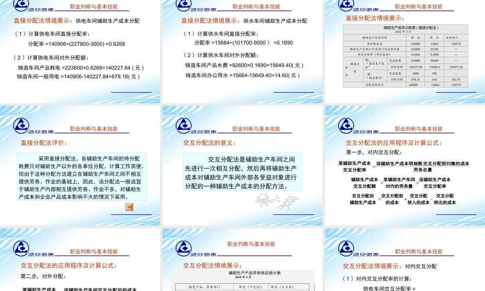 12制造费用的归集与分配.ppt