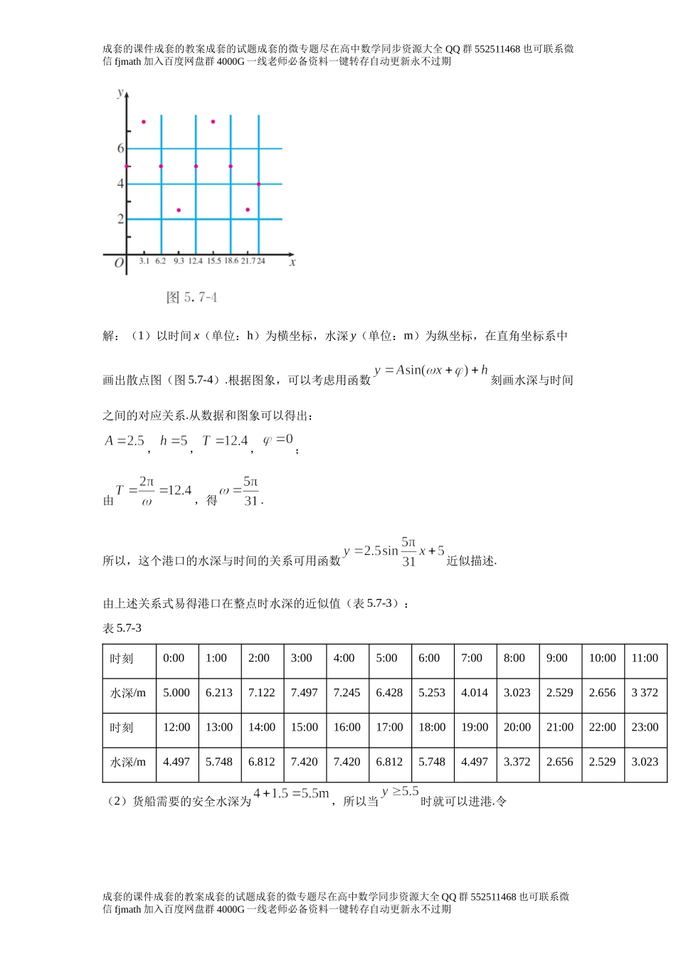 5．7三角函数的应用e0373ac140c849e69b191dde94a9155f.docx_第3页