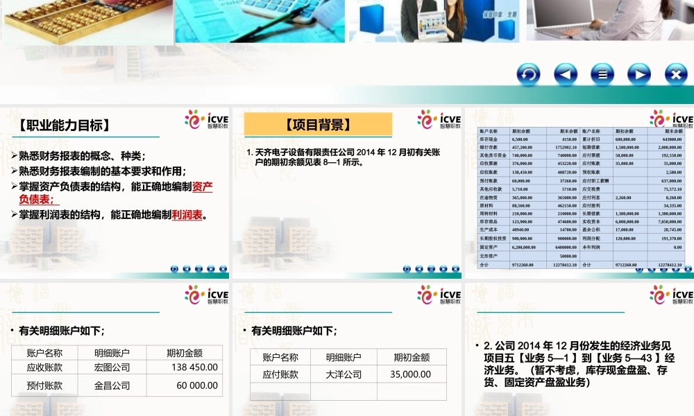 8项目8编制财务报表8.ppt