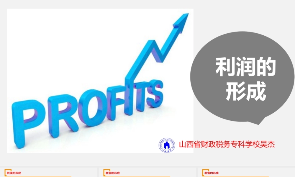 13-利润的形成.ppt