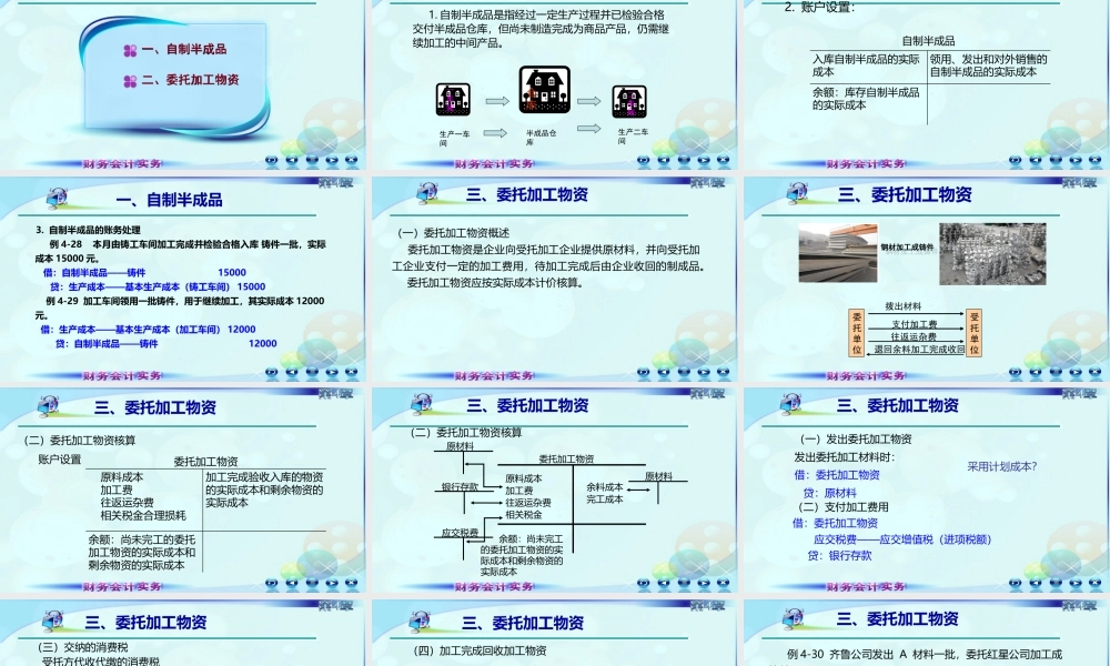 047第四讲自制和委托加工物资.ppt