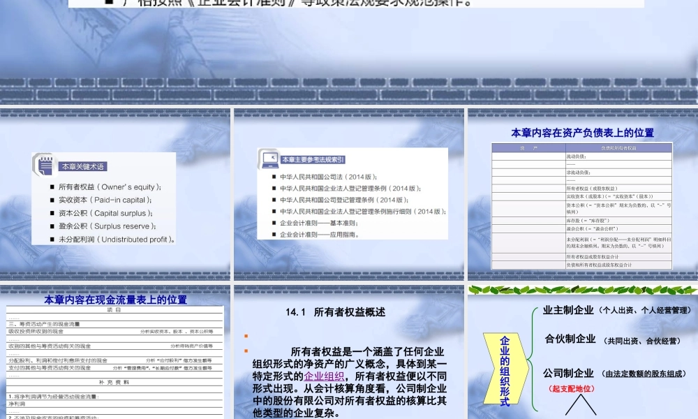 14第14章所有者权益.ppt