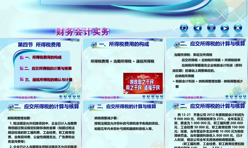 127所得税费用3.ppt