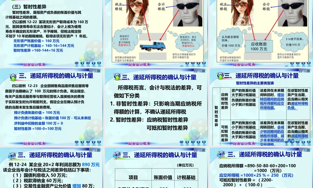 127所得税费用3.ppt