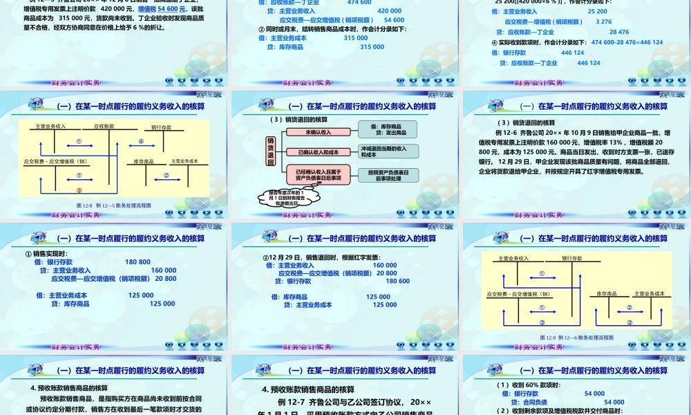 122销售商品收入折扣.ppt