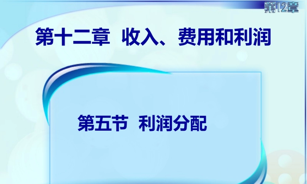 128利润分配4.ppt