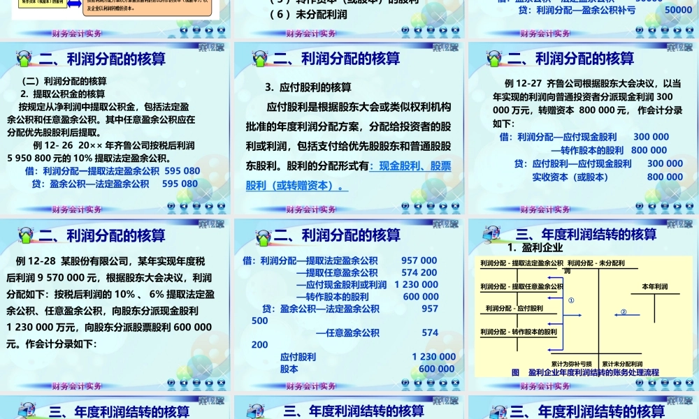 128利润分配4.ppt