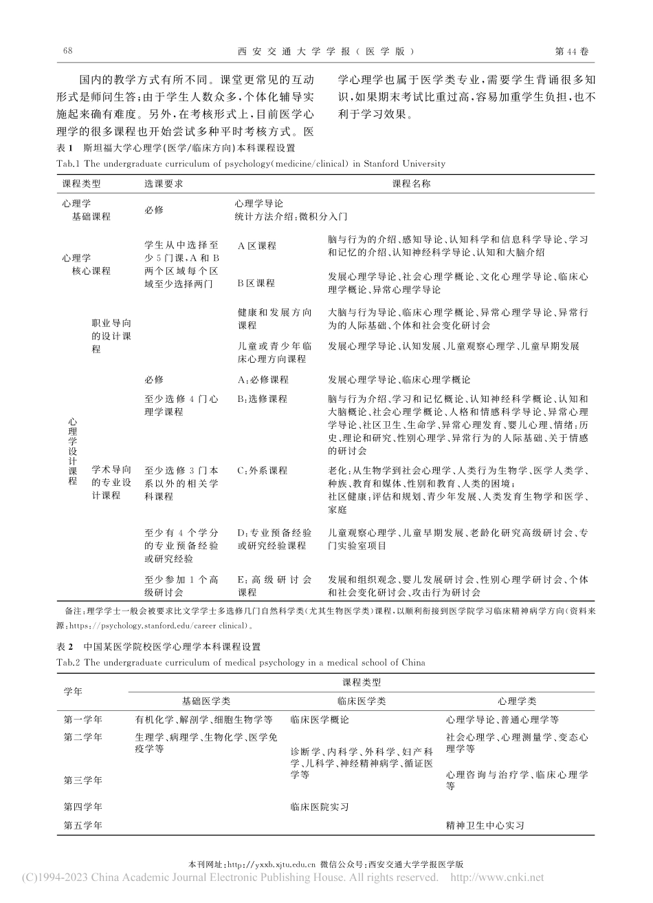 当前医学心理学本科教育现状分析及启示_胡梅生.pdf_第3页