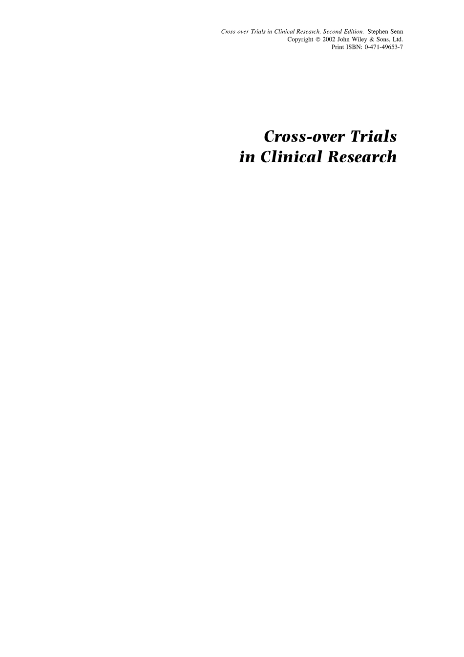 Cross over trials in Clinical Research.pdf_第1页