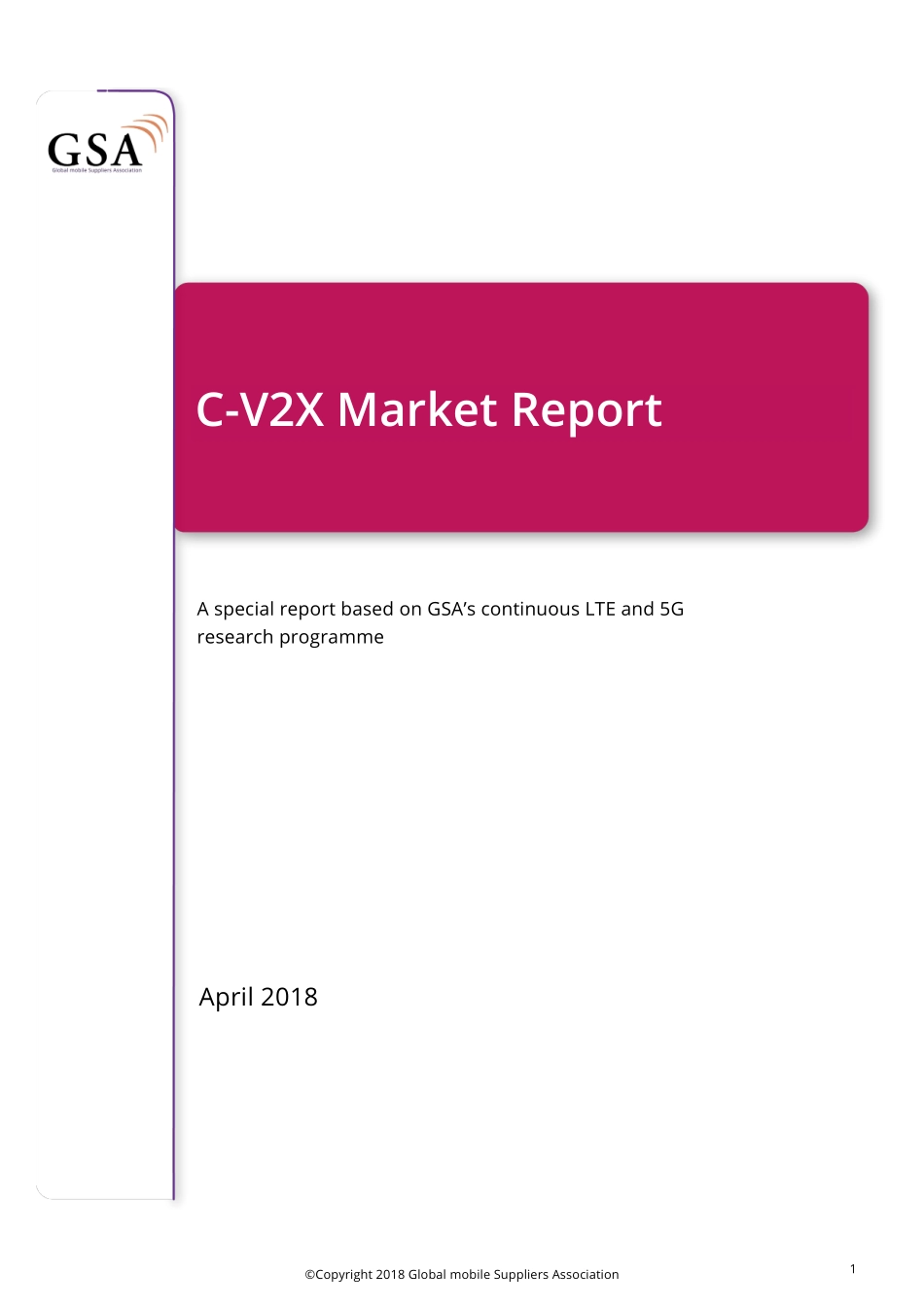 C-V2X Market Report GSA.pdf_第1页