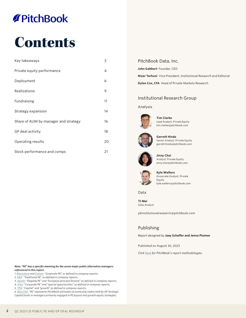 PitchBook-2023年二季度美国公共PE和GP交易综述（英）-2023-WN9.pdf_第3页