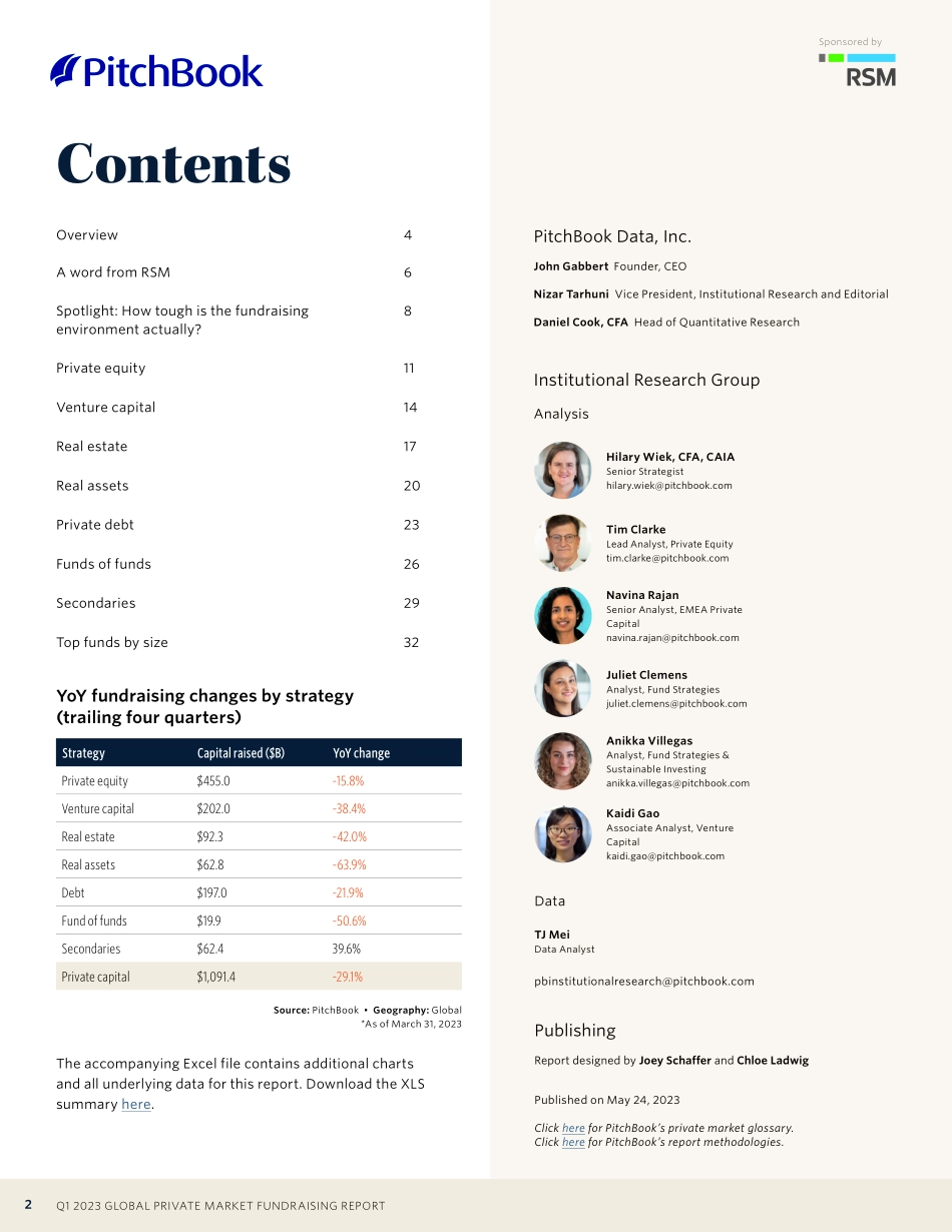 PitchBook-2023年一季度全球私人市场筹资报告（英）-2023-WN6.pdf_第3页