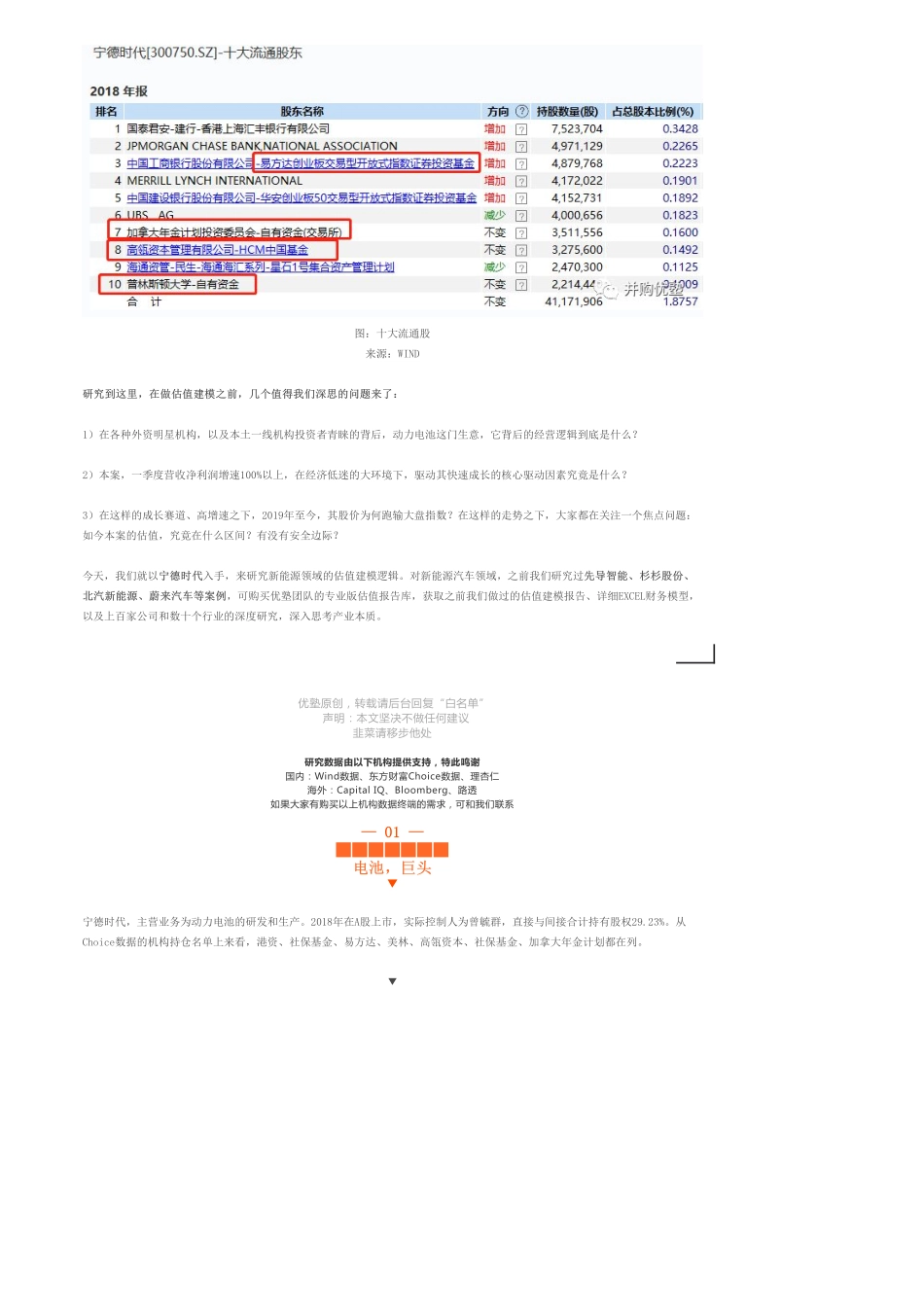 20190715建模-宁德时代财务模型独角兽如何判断估值逻辑-优塾指数★★★★.pdf_第2页